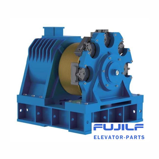 MONADRIVE Elevator Permanent Magnet Synchronous Gearless Traction Machine MDD710