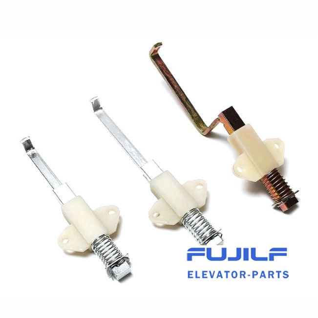 170mm Mitsubishi Elevator Triangle Lock Device FUJILF Elevator Spare Parts