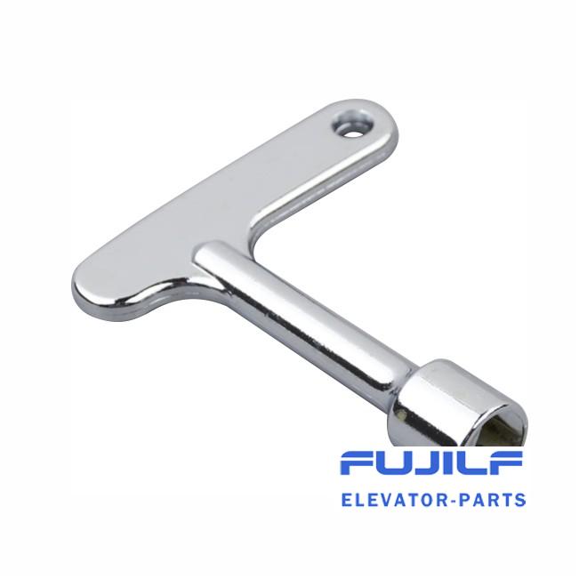 Surface Mirror Process Lift Triangular Key FUJILF Elevator Door Components