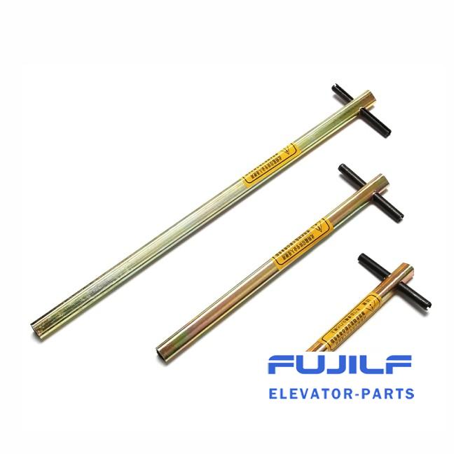 300mm KONE Elevator Triangle Key FUJILF Elevator Door Spare Parts