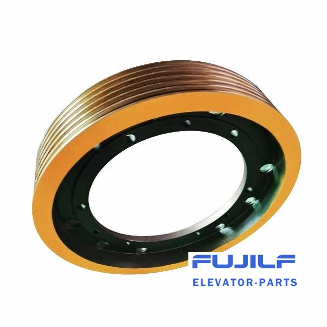 650x6x13 KONE Elevator MX10 Traction Wheel FUJILF Lift Components