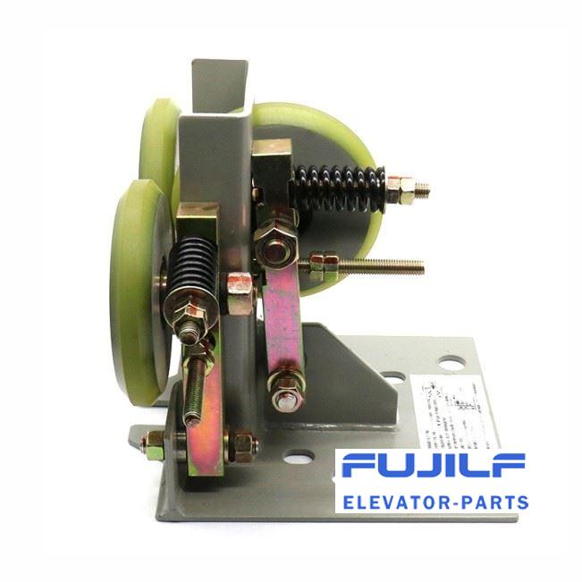 Wheel Size 125x22x6204 Hitachi Elevator Roller Guide Shoe C0083111-B FUJILF Elevator Spare Parts