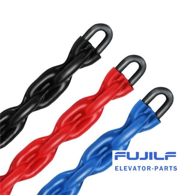 6mm Elevator Plastic Compensation Chain High Elasticity and Wear Resistance FUJILF Lift Spare Parts