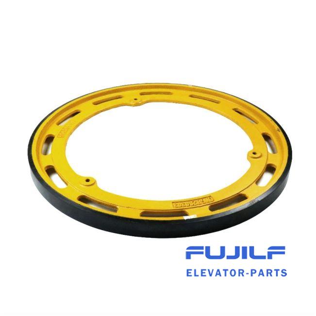 496x360x30mm Schindler Escalaror Friction Wheel FUJILF Escalator Spare Parts