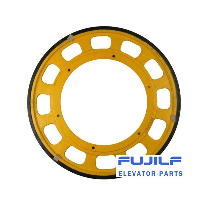 587x330x30mm KONE Escalaror Friction Wheel FUJILF Escalator Spare Parts