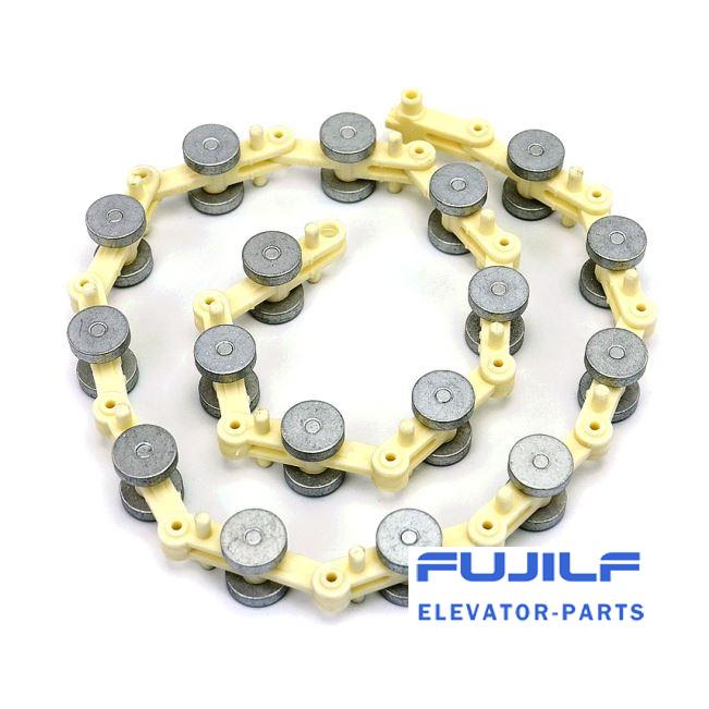 17-Joints XIZI OTIS Escalator Rotary Chain FUJILF Escalator Spare Parts