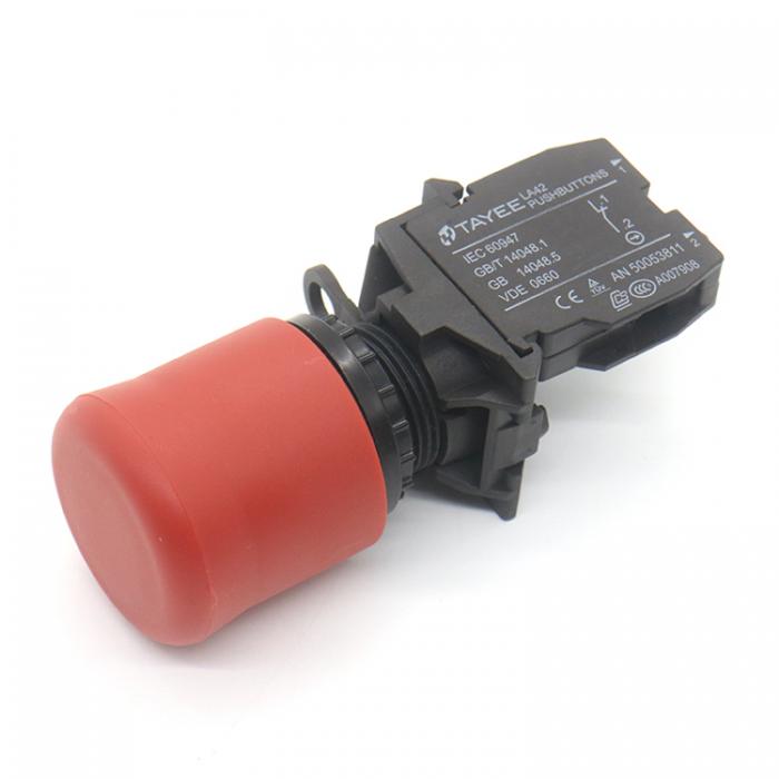 Emergency Stop Button Pull-out Emergency Switch 22mm LA42JB-11/R FUJILF Lift Components