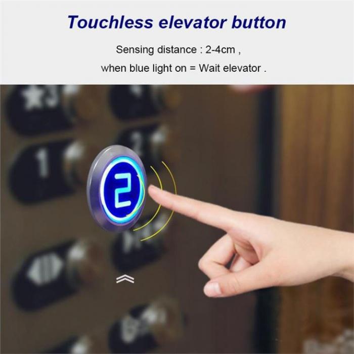 TF-38 DC12V Touchless Elevator Button FUJILF Lift Components