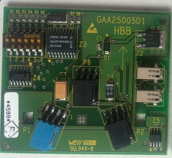 HBB GAA25005D1 OTIS Inverter Board PCB FUJILF Elevator Components