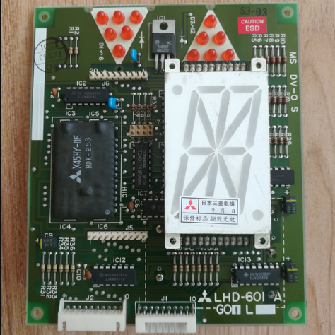 LHD-601A G01 MITSUBISHI Elevator SP-VF indicator board PCB FUJILF Elevator Components