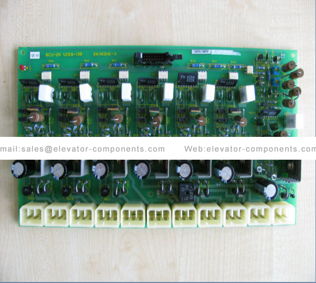 Toshiba PCB BCU-2N UCE6-13B3 Communication Board FUJILF Elevator Spare Parts
