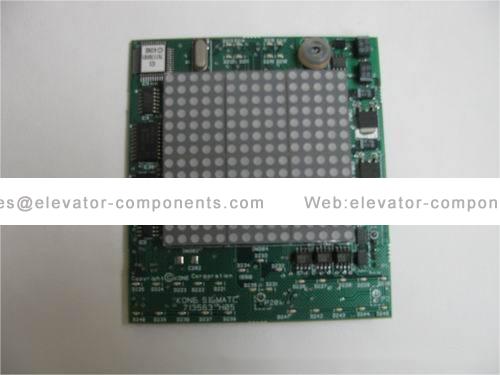 KONE PCB KM713560G01 Sigmatic Dot Matrix Display FUJILF Elevator Spare Parts