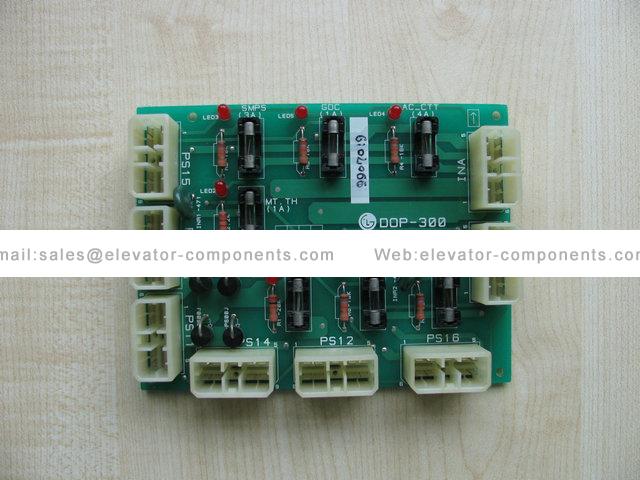LG PCB DOP-300 Power Connection Board FUJILF Elevator Spare Parts