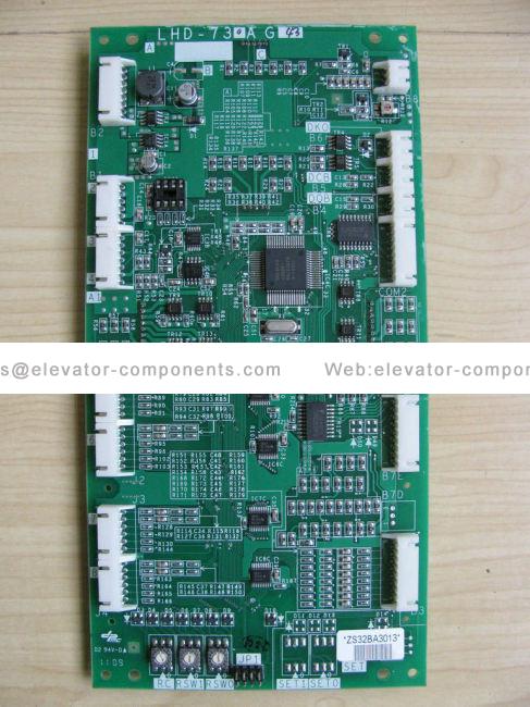 Mitsubshi Elevator LHD-730AG23 PCB Car Display Panel Board FUJILF Elevator Spare Parts