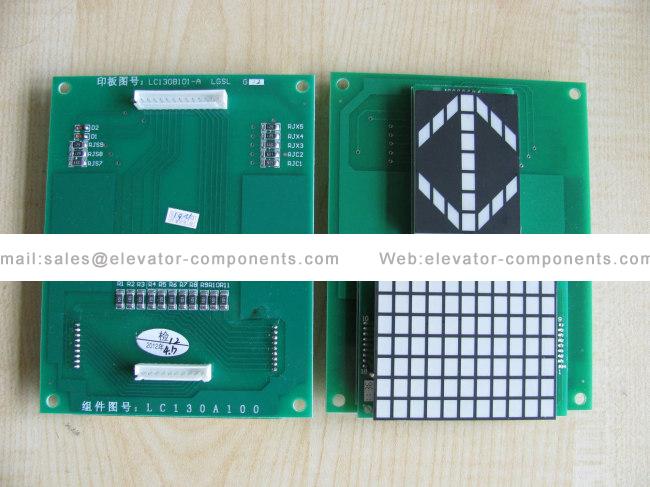 Mitsubshi LC130B101-A LGSLG02 PCB Display Board FUJILF Elevator Spare Parts