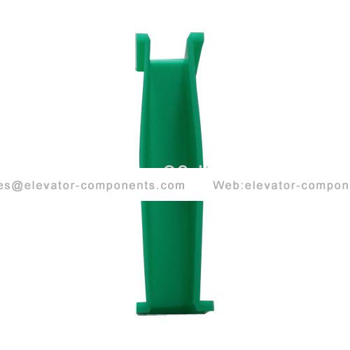 KONE 130mm×16mm Green Plastic Elevator Guide Shoe Boot FUJILF Elevator Spare Parts