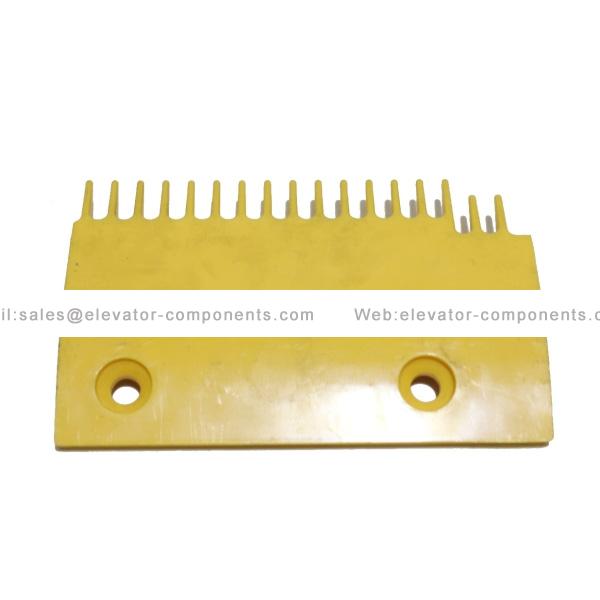 LG-Sigma Escalator Lift Parts DSA2000168-R Yellow Plastic Comb Plate Right FUJILF Elevator Spare Parts