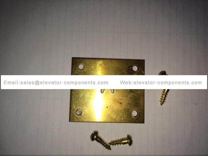 Elevator Lunar Key door plate, square, gloden FUJILF Elevator Spare Parts