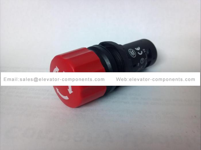 E-Stop Emergency Stop Switch - Small Head - Car Top FUJILF Elevator Spare Parts