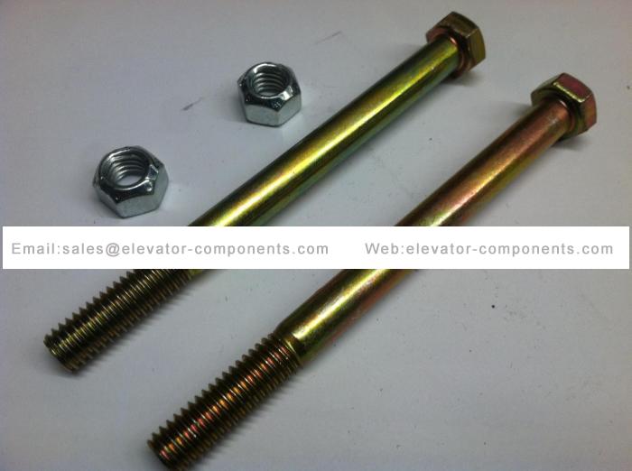 Inclinator Elevette Rail Splice bolt & nut kit Chrome FUJILF Elevator Spare Parts