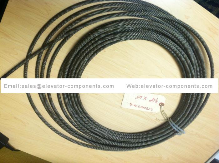 Elevator Inclinator 3-8-65 Lift Cable - Wire Rope 8x19 iWRC FUJILF Elevator Spare Parts