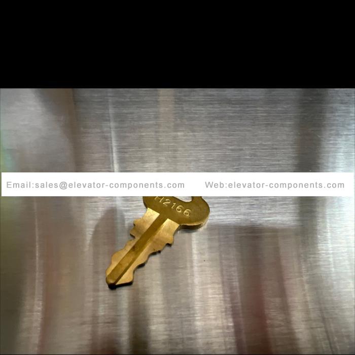 Elevator Chicago Key - Replacement H2166 KeyFUJILF Elevator Spare Parts