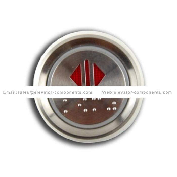 Mitsubishi Elevator Braille Push Button MTD-310 24V