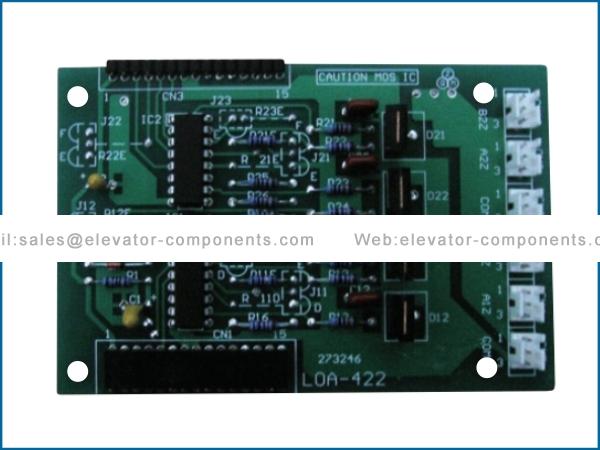 Mitsubishi elevator control panel LOA-422A