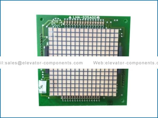 Mitsubishi elevator display panel LHA-025AG02 elevator display baod