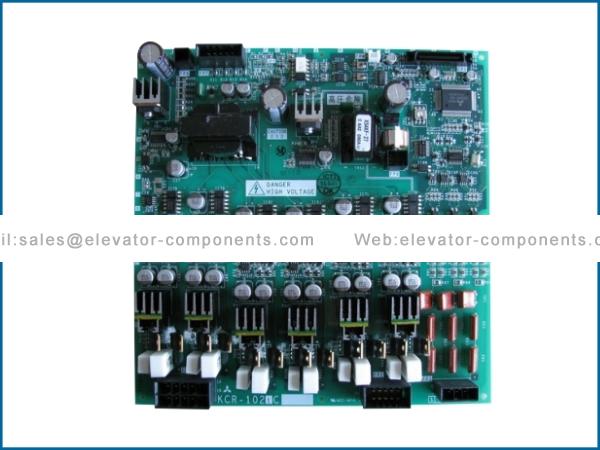 Mitsubishi elevator driver board KCR-1021C mitsubishi elevator PCB