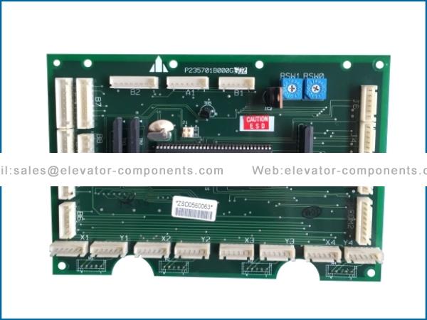 MITSUBISHI LIFT PANEL BOARD P235701B000G02 , LIFT BOARD