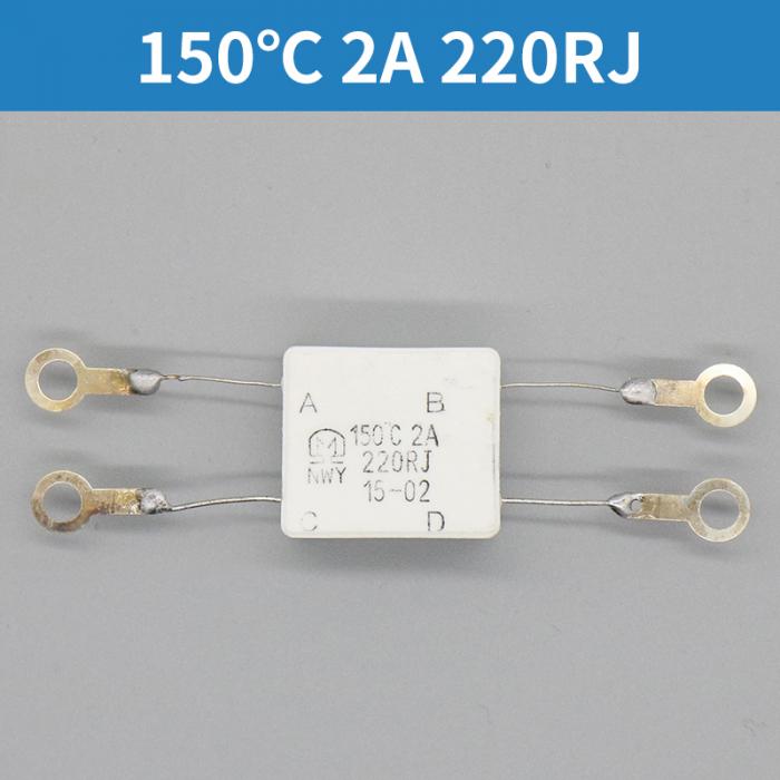 150℃ 2A 220RJ Elevator temperature fuse FUJILF Lift Components
