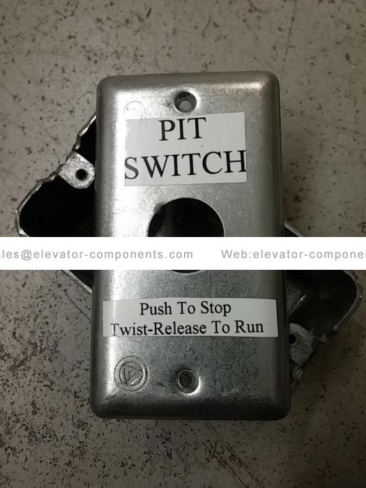 Elevator E-stop box and cover Emergency Stop Switch FUJILF Elevator Spare Parts