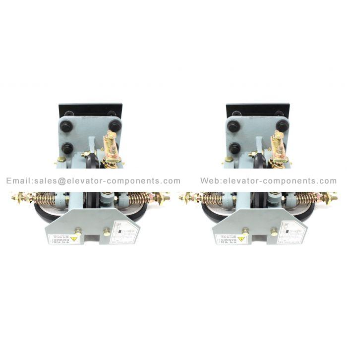 Elevator PAIR OF GUIDE SHOES CAR 350 FPM 150 MM ROLLER 200BYG003 FUJILF Elevator Spare Parts