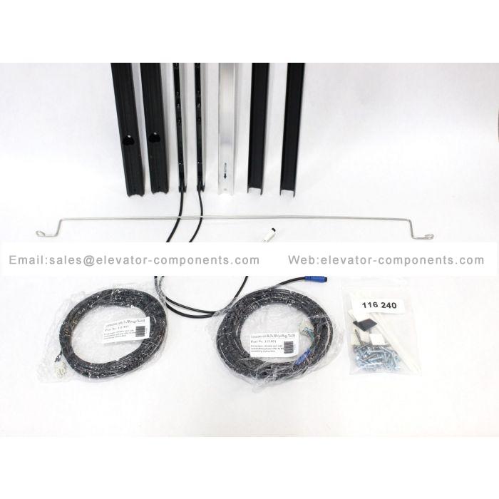 Elevator DOOR PROTECTIVE DEVICE CABSAFE 2D KIT FOR 10 FOOT OPENING HEIGHT 364AA30 FUJILF Elevator Spare Parts